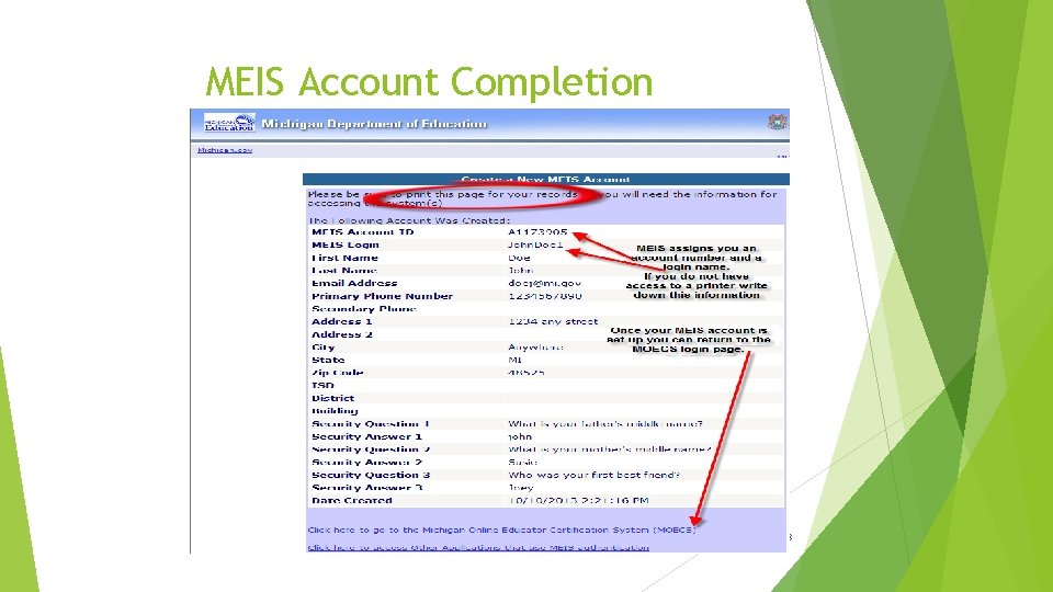 MEIS Account Completion 11/26/2020 28 MEIS Account Completion 11/26/2020 28