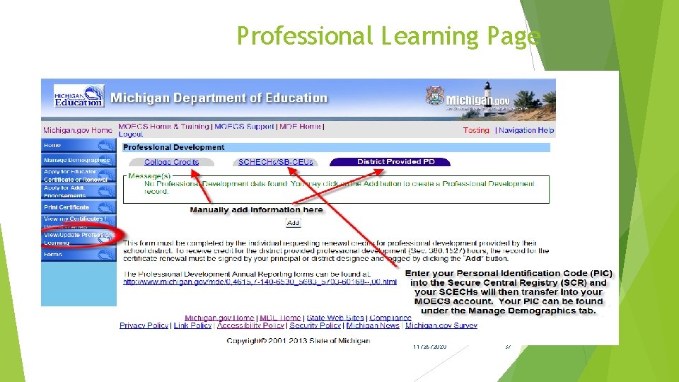 Professional Learning Page 11/26/2020 37 Professional Learning Page 11/26/2020 37