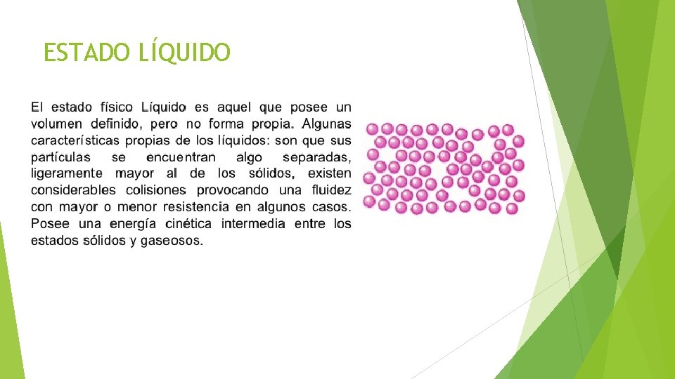 ESTADO LÍQUIDO 