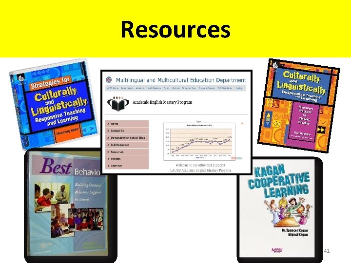 Resources 41 