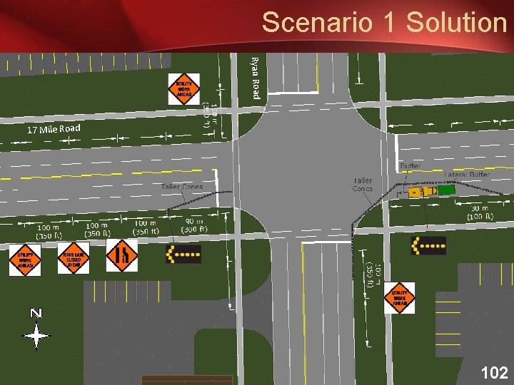 Scenario 1 Solution Ryan Road 17 Mile Road 102 