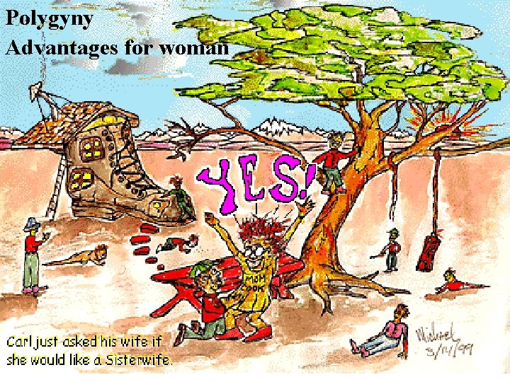 Polygyny Advantages for woman Polygyny Advantages for woman
