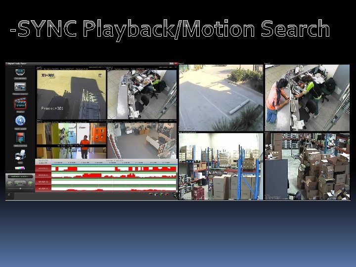 -SYNC Playback/Motion Search 