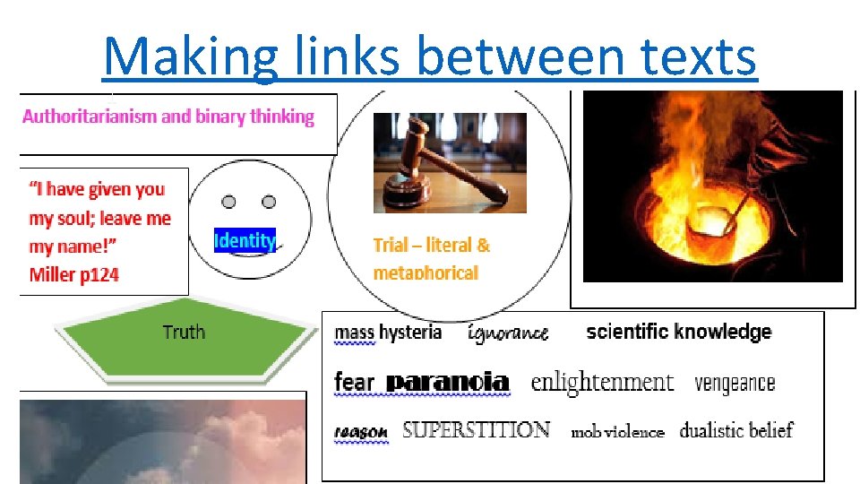 Making links between texts 