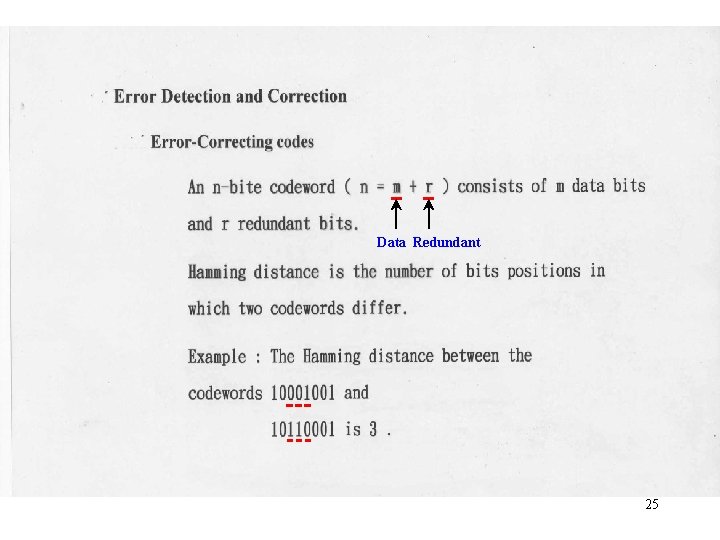 Data Redundant 25 