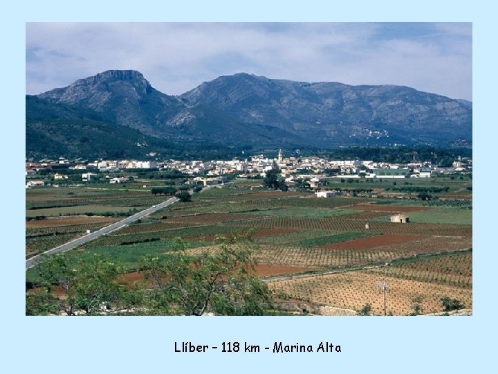 Llíber – 118 km - Marina Alta 