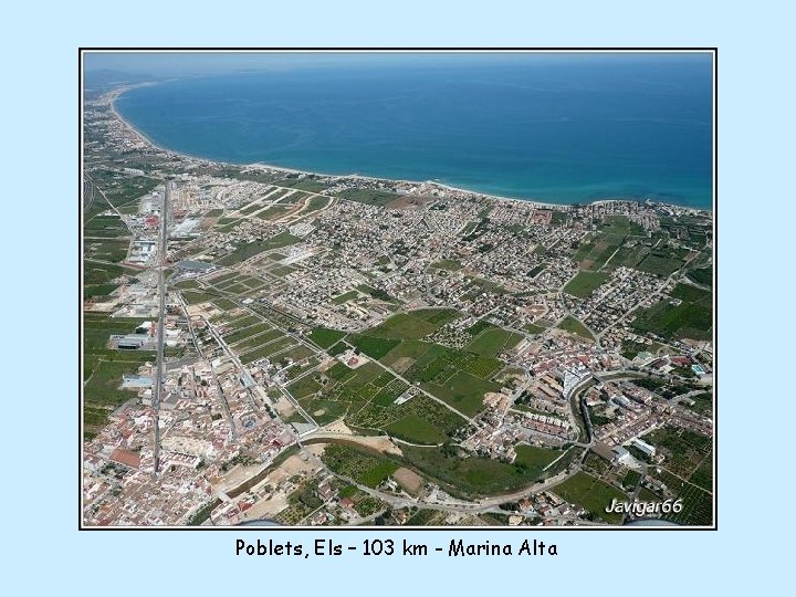 Poblets, Els – 103 km - Marina Alta 