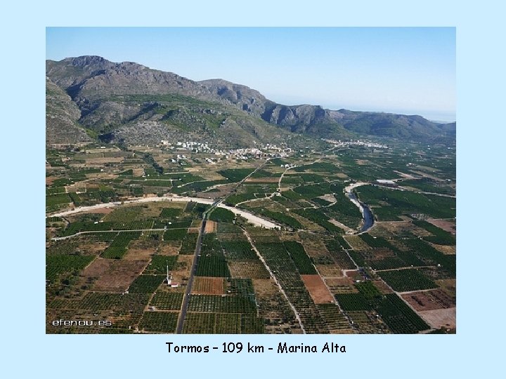 Tormos – 109 km - Marina Alta 