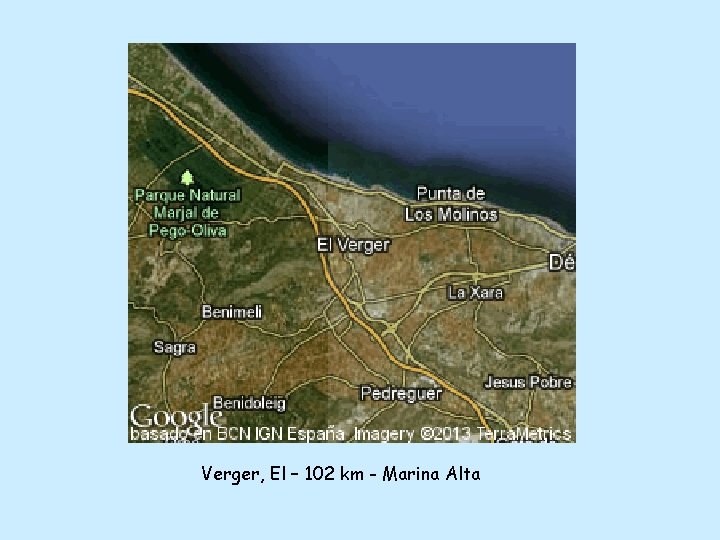 Verger, El – 102 km - Marina Alta 
