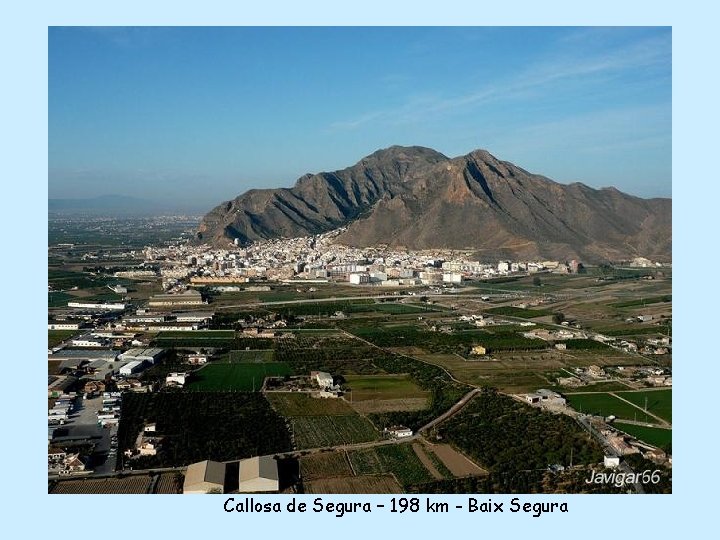 Callosa de Segura – 198 km - Baix Segura 