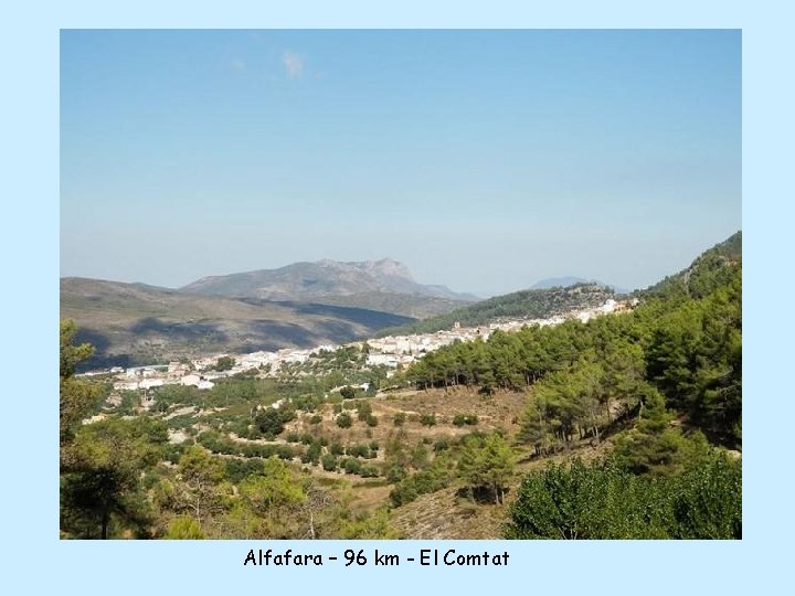 Alfafara – 96 km - El Comtat 