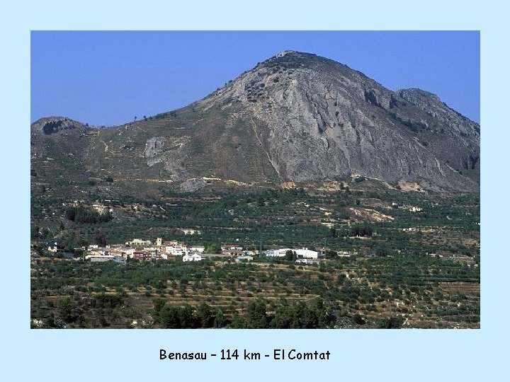 Benasau – 114 km - El Comtat 