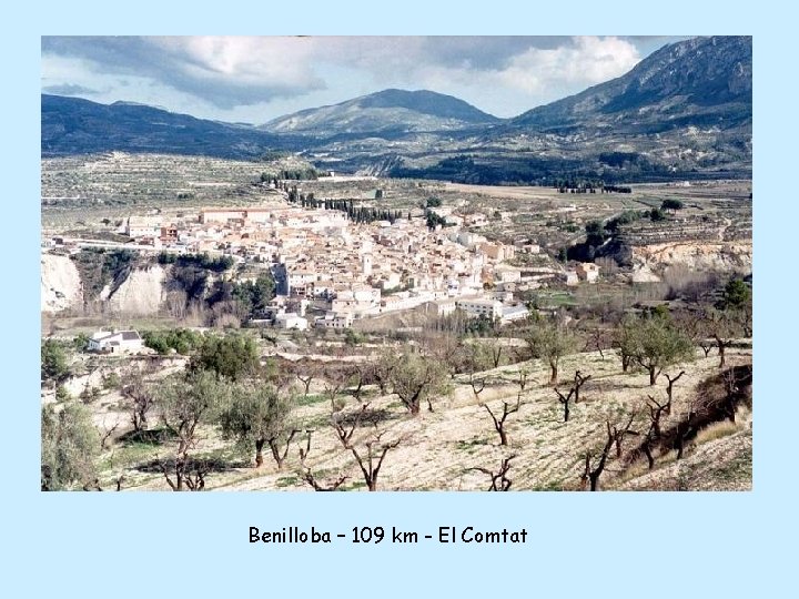 Benilloba – 109 km - El Comtat 
