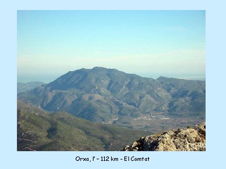 Orxa, l’ – 112 km - El Comtat 