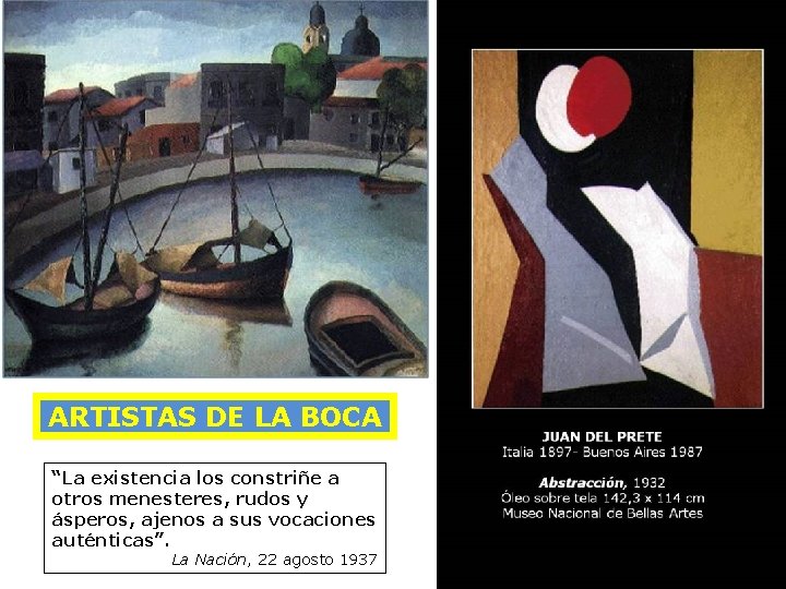 Víctor CÚNSOLO (1898 -1937) La vuelta de Rocha, 1929 Óleo sobre hardboard, 69 x