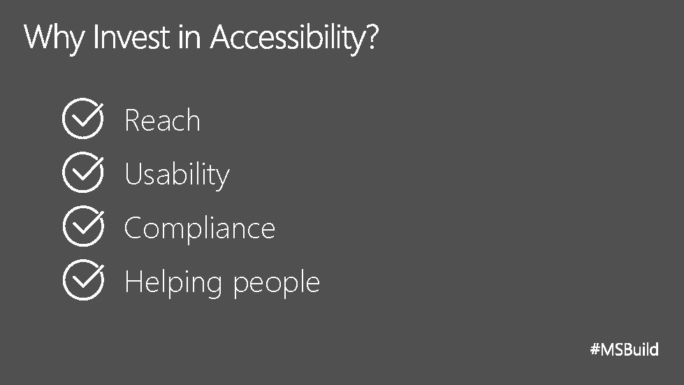 Reach Usability Compliance Helping people 