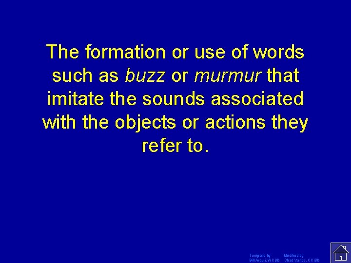 The formation or use of words such as buzz or murmur that imitate the