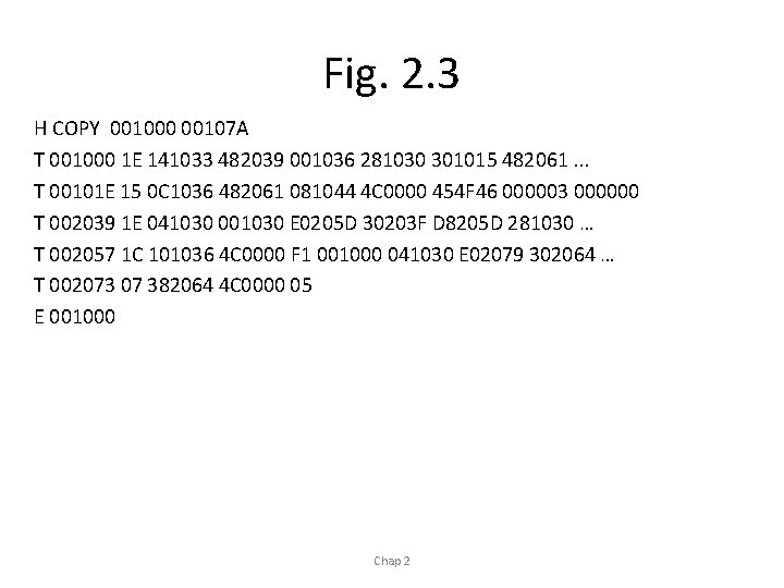 Fig. 2. 3 H COPY 001000 00107 A T 001000 1 E 141033 482039