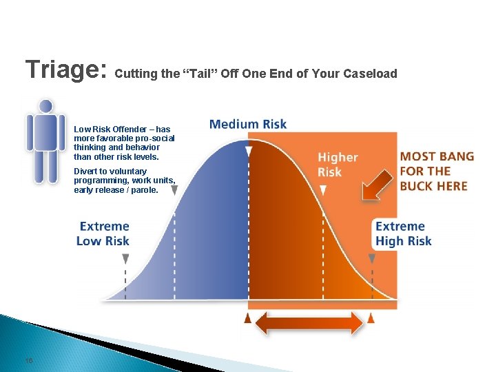 Triage: Cutting the “Tail” Off One End of Your Caseload Low Risk Offender –