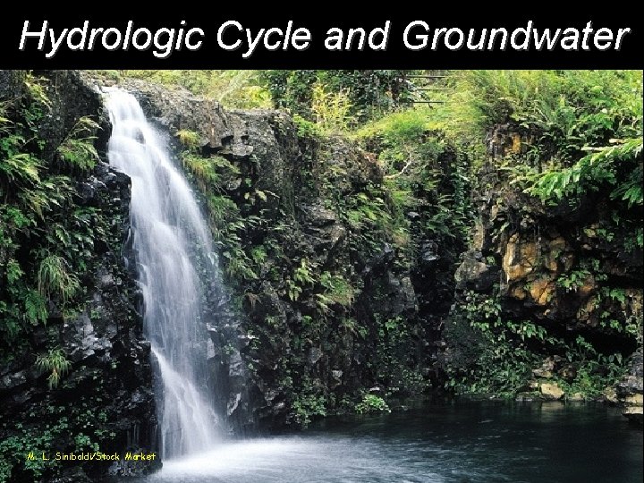 Hydrologic Cycle and Groundwater M. L. Sinibaldi/Stock Market 