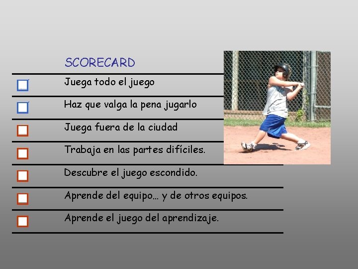 SCORECARD Juega todo el juego Haz que valga la pena jugarlo Juega fuera de SCORECARD Juega todo el juego Haz que valga la pena jugarlo Juega fuera de