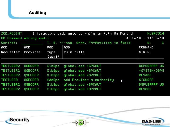 Auditing 