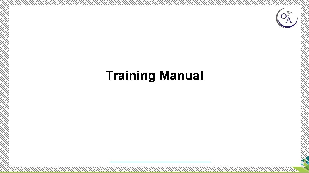 Training Manual 