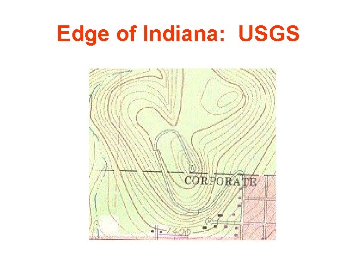 Edge of Indiana: USGS Edge of Indiana: USGS