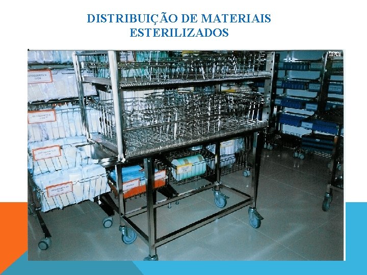 DISTRIBUIÇÃO DE MATERIAIS ESTERILIZADOS 
