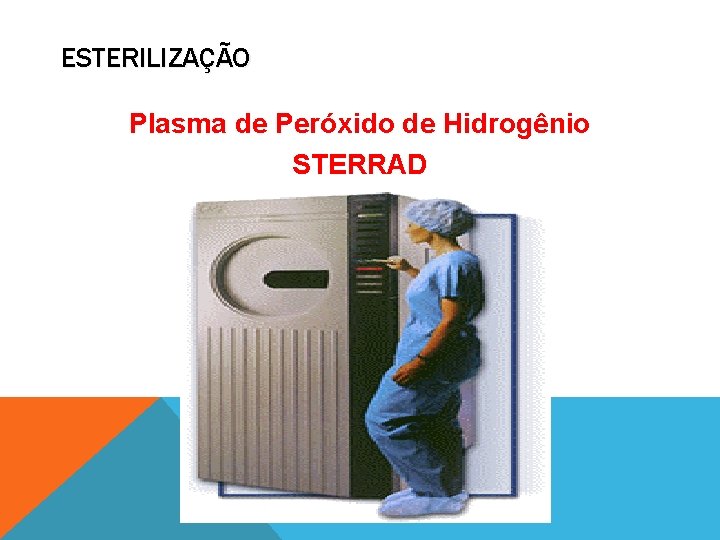 ESTERILIZAÇÃO Plasma de Peróxido de Hidrogênio STERRAD 