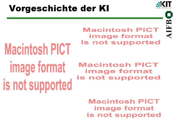 Vorgeschichte der KI 