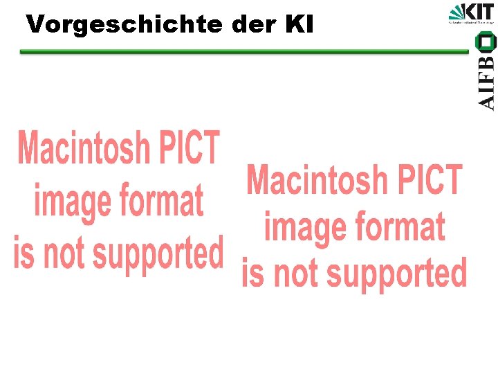 Vorgeschichte der KI 