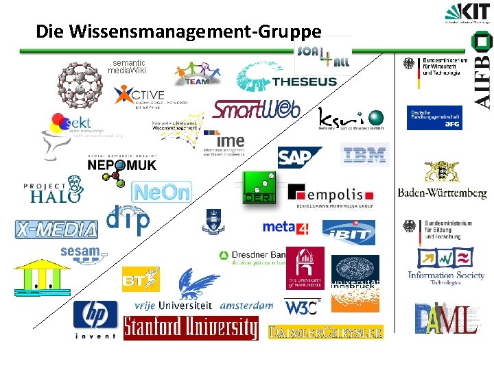 Die Wissensmanagement-Gruppe semantic media. Wiki 