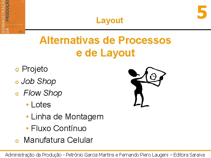 Layout 5 Alternativas de Processos e de Layout o Projeto Job Shop o Flow