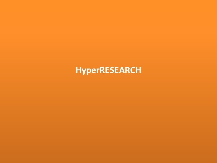 Software Dalam Analisis Data Kualitatif Hyper. RESEARCH Software Dalam Analisis Data Kualitatif Hyper. RESEARCH