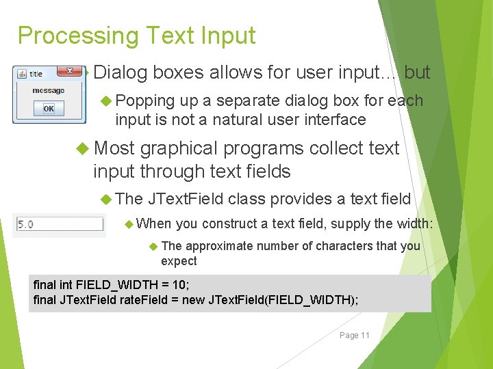 Processing Text Input Dialog boxes allows for user input… but Popping up a separate Processing Text Input Dialog boxes allows for user input… but Popping up a separate