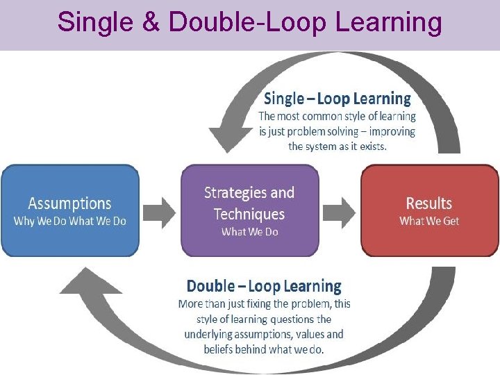 Single & Double-Loop Learning 