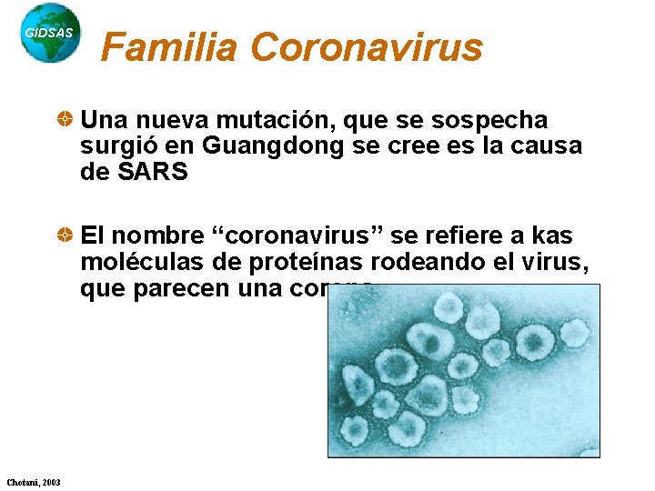 GIDSAS Familia Coronavirus Una nueva mutación, que se sospecha surgió en Guangdong se cree