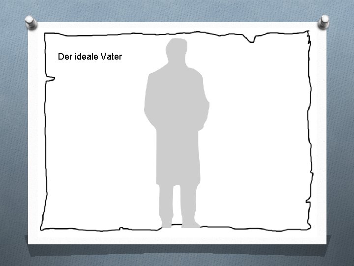 Der ideale Vater O Hat sich die Rolle des Vaters in der Gesellschaft geändert?