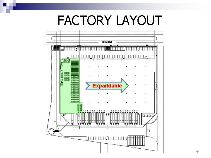 FACTORY LAYOUT Expandable 5 