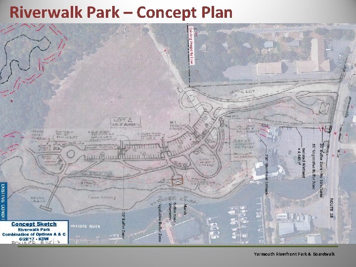 Riverwalk Park – Concept Plan Yarmouth Riverfront Park & Boardwalk 