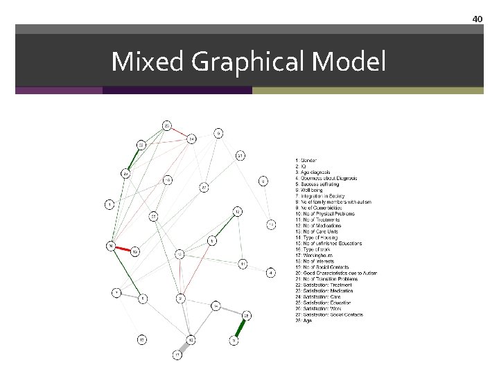 40 Mixed Graphical Model 