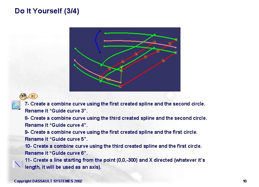 Do It Yourself (3/4) 7 - Create a combine curve using the first created