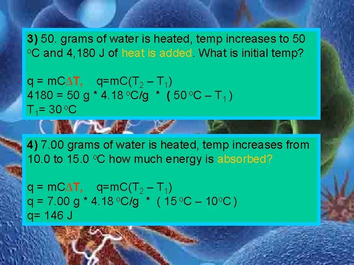 1calculate T For 4 0 Gram Water Absorbing