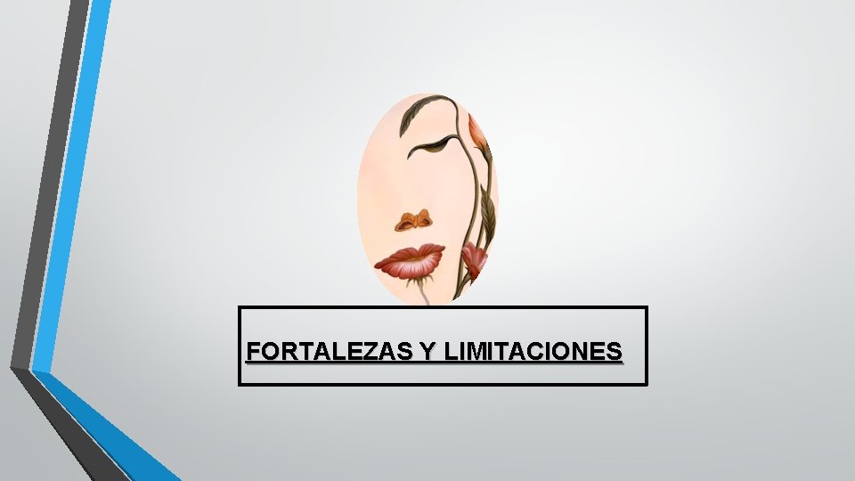 FORTALEZAS Y LIMITACIONES FORTALEZAS Y LIMITACIONES