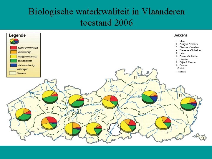 Biologische waterkwaliteit in Vlaanderen toestand 2006 