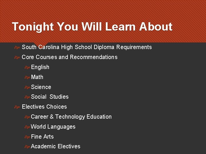 Tonight You Will Learn About South Carolina High School Diploma Requirements Core Courses and