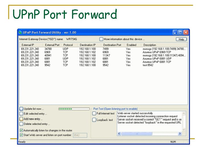 UPn. P Port Forward 
