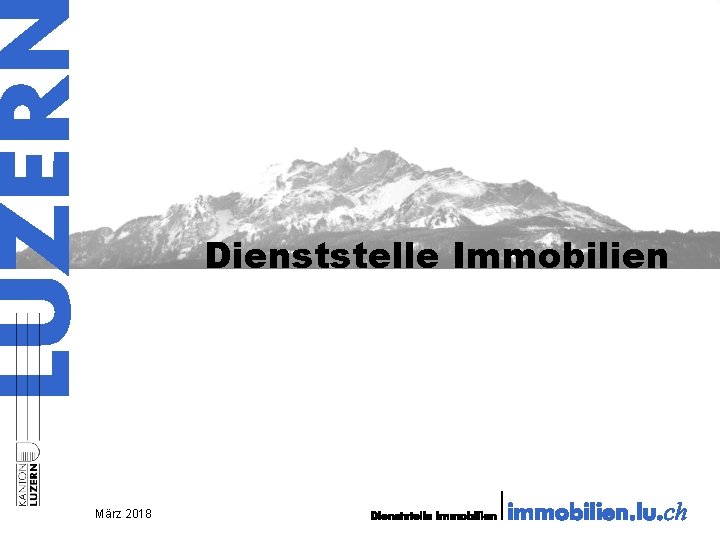 Dienststelle Immobilien März 2018 