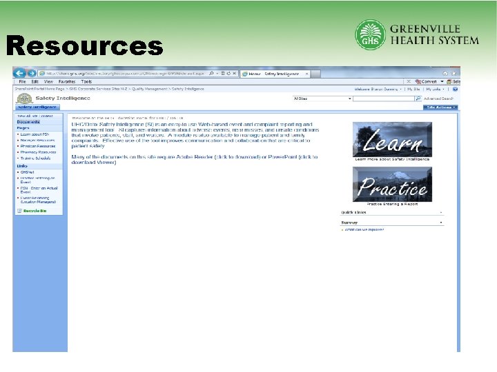 Resources 